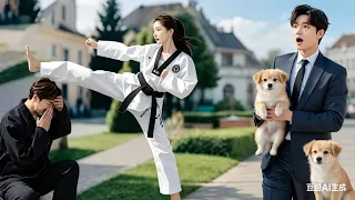 2 Babies recognize Kung Fu girl is Mom at first sight!CEO immediately took her home to spoil#cdrama