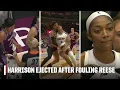 Isabelle Harrison ejected after a Flagrant 2 foul on Angel Reese WNBA on ESPN