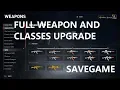 PC World War Z SaveGame Money Full weapon Classes upgrade