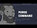 RAW Making a discord py purge command