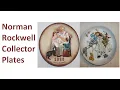 Norman Rockwell Collectible Plates Sold Separately