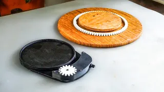 DIY Rotating Display Stand - It can be added or removed from the motor