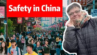 我媽媽在中國會覺得多安全？