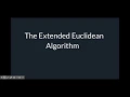 Extended Euclidean Algorithm with Example and Modular Inverse with Examples