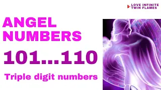 YOU ARE DIVINE SOUL ANGEL NUMBERS MEANING 101 - 110