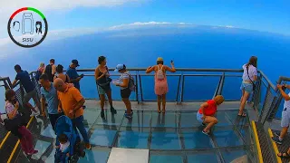 #69 Standing on a glass ledge 580m high on the highest cliff in Europe Cabo Girao | Sailing Sisu