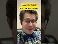How to treat pollen allergies