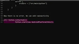 Integrate Python with Android Studio