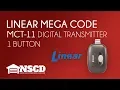 Linear Mega Code MCT-11 Transmitter Remote DNT00090