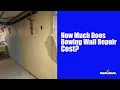 How Much Does Bowing Basement Wall Repair Cost