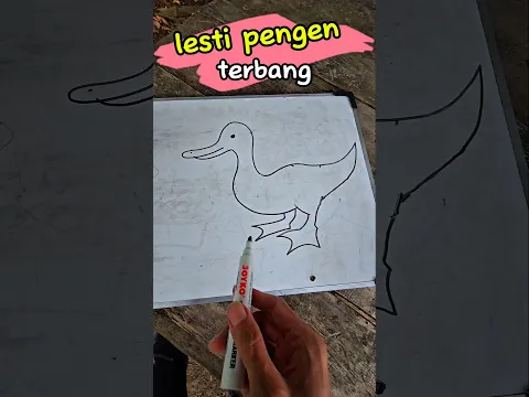 bebek terbang