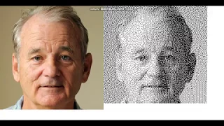 Hexagonal error diffusion aka dithering of an image for printing
