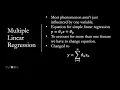 Introduction to Artifical Intelligence Lecture 6 - Multiple Linear Regression