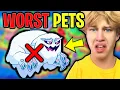 The TOP 5 WORST PETS IN PRODIGY