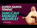 Download Lagu Dunia Bersifat Sementara, Mengapa Terlalu Mengejarnya? | Rumah Mamah Dedeh religiOne
