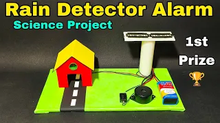 how to make a rain detector alarm project rain detector alarm how to make rain sensor
