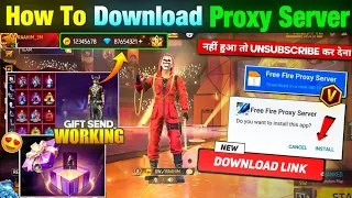 HOW TO DOWNLOAD PROXY SERVER IN FREE FIRE, HOW TO USE PROXY SERVER IN FREE FIRE, VIP PROXY SERVER