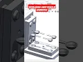 Spoon Mold Cavity Design in Solidworks
