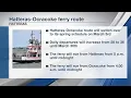 Hatteras-Ocracoke ferry route switching to expanded spring schedule Tuesday
