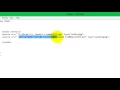 Lesson 32 HTML Sahalsoftware