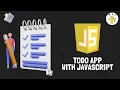 Awsome Todo App With Javascript Html Css Bootstrap Advance Live Project In Hindi - 2022