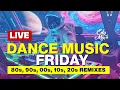 Download Lagu 🔴 LIVE NOW: 80s, 90s, 00s, 20s House \u0026 Dance Remixes | Dance Music Friday Party | DJ Edy Mix