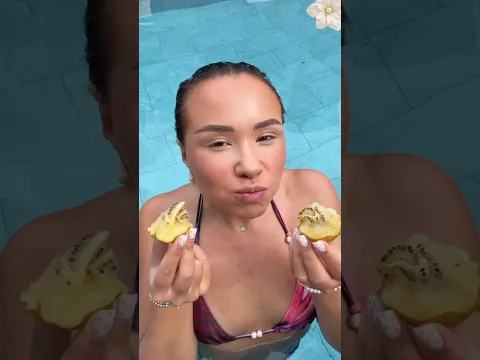 Golden kiwi is literally my favorite🥝💛 #mukbang