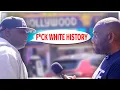 Jesse Lee Peterson Street Interviews WH TE HISTORY MONTH on Hollywood Boulevard