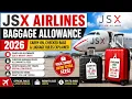 JSX Airlines Baggage Allowance 2026 Carry-On Checked Bags Luggage Rules Explained