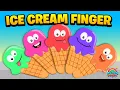 Lagu B\u0026M -🖐🏼🍧ICE CREAM FINGER - FAMILY FINGER🍧🖐🏼 - Nursery Rhymes for Kids | Super Simple Songs