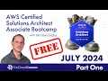 AWS Certified Solutions Architect Associate 2024 Full Free AWS course Day One