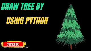 Draw a Beautiful Colorful Tree with Python Turtle Graphics Fun Python Art Tutorial