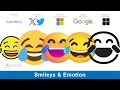 Emojis On Different Platforms Main Category 1 Smileys Emotion