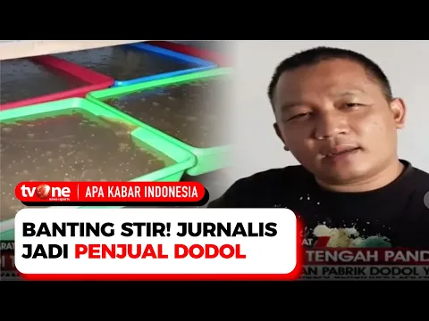 Survive di Tengah Pandemi, Jurnalis TV Swasta Banting Setir Jadi Pengusaha Dodol