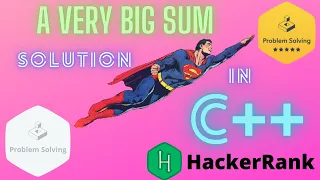 A very big sum hackerrank solution in C