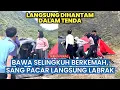 Heboh di Jalur Pendakian! Cewek Samperin Pacar yang Ketahuan Mendaki dengan Perempuan Lain