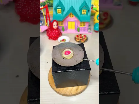 Miniature cooking  🧑‍🍳 colourful  ￼￼paratha ￼￼ #mini