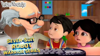 Seven Suit Robot Warrior Series | Vir The Robot Boy in English | English Kids Cartoon