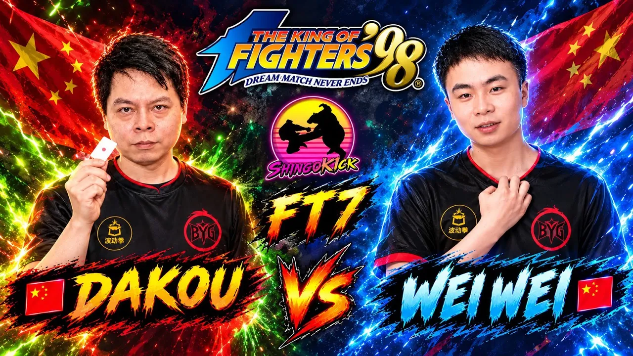 🔥Dakou contra el HEREDERO de XIAOHAI🔥Dakou 🇨🇳 🆚 Wei Wei 🇨🇳 FT7 Road To SWC 2026 #kof98