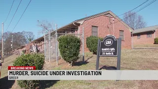 Murder suicide under investigation in Greer