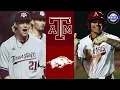 Texas A M vs Arkansas G1 2025 College Baseball Highlights