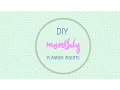 DIY Monthly Planner Inserts Microsoft Word