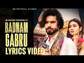 Lagu Badnam Gabru - Lyrics Video | Masoom Sharma | New Haryanvi Songs Haryanavi 2021| AB Official Studio
