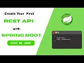 Creating Your First REST API with Spring Boot Step-by-Step Java Tutorial 2025