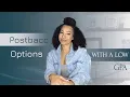 CAN I GET INTO A POST BACC PROGRAM WITH A LOW GPA - Dr Eva B