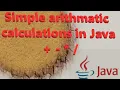 How To Add Subtract Multiply Divide Two Numbers In Java Using Eclipse IDE
