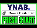 How To Do A FRESH START In YNAB QUICK EASY 2026