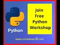 Day 2 Free Python workshop by CNC WEB WORLD