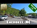 Driving Around Cherokee NC in 4k