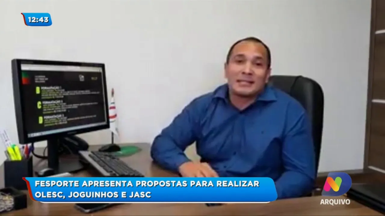 Fesporte apresenta propostas para realizar Olesc, Joguinhos e Jasc